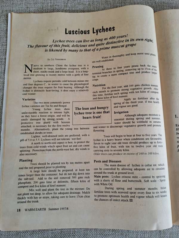 Warm Earth: Organic Growing - Healthy Living 1997 (2 magazines)