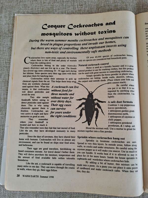 Warm Earth: Organic Growing - Healthy Living 1998 (3 magazines)