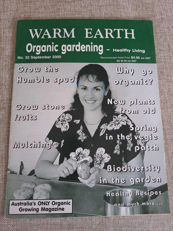 Warm Earth: Organic Growing - Healthy Living 2000 (3 magazines)