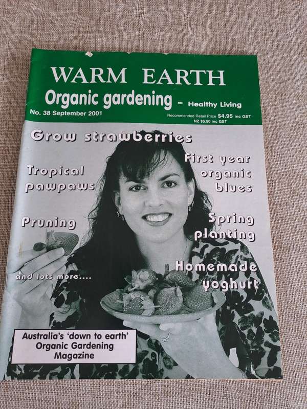 Warm Earth: Organic Growing - Healthy Living 2001 (5 magazines)