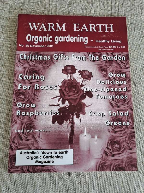 Warm Earth: Organic Growing - Healthy Living 2001 (5 magazines)