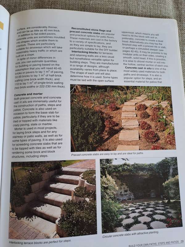 Build Your Own Paths, Steps & Patios - Penny Swift and Janek Szymanowski