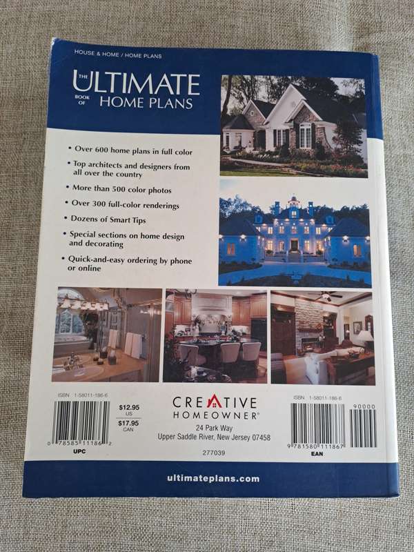 The Ultimate Book of Home Plans - Creative Homeowner