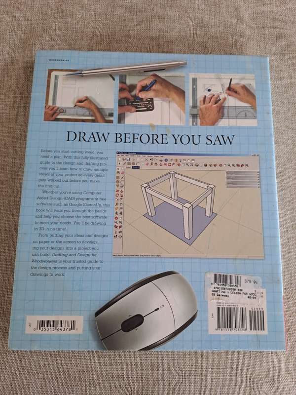 Drafting and Design For Woodworkers: From Pencil and Pad to Screen and CAD - Robert W. Lang
