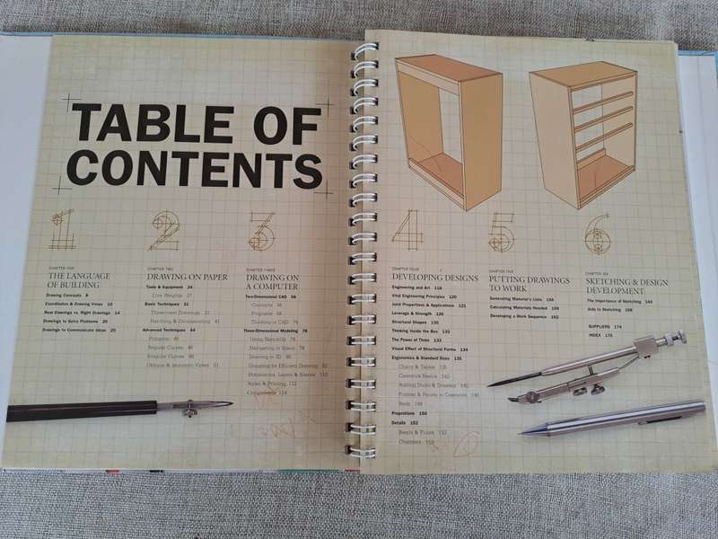 Drafting and Design For Woodworkers: From Pencil and Pad to Screen and CAD - Robert W. Lang