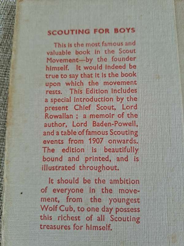 Scouting For Boys 13th Edition - Lord Baden-Powell