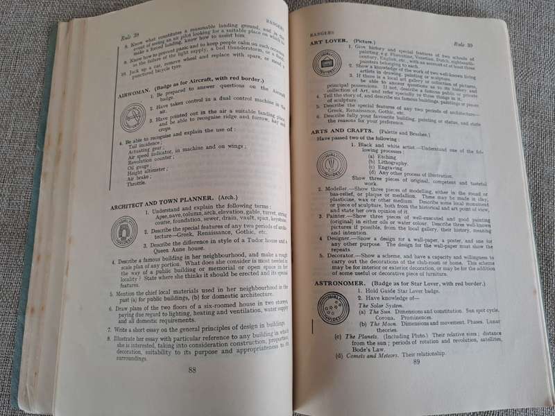 The Girl Guides, Policy Organisation Rules 1939 & 1943
