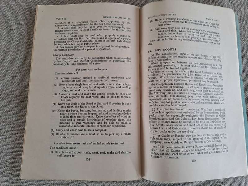 The Girl Guides, Policy Organisation Rules 1939 & 1943