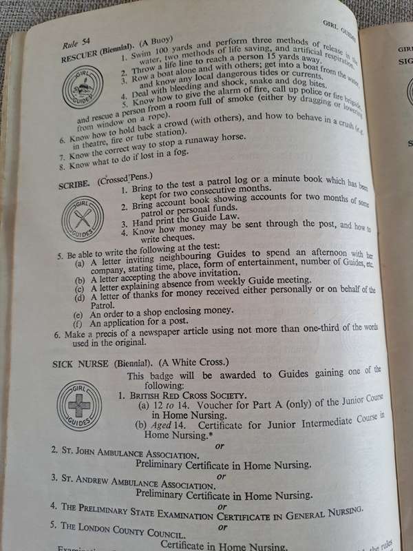 The Girl Guides, Policy Organisation Rules 1939 & 1943