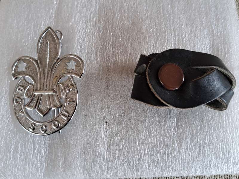 Boy Scouts Badge and Toggle