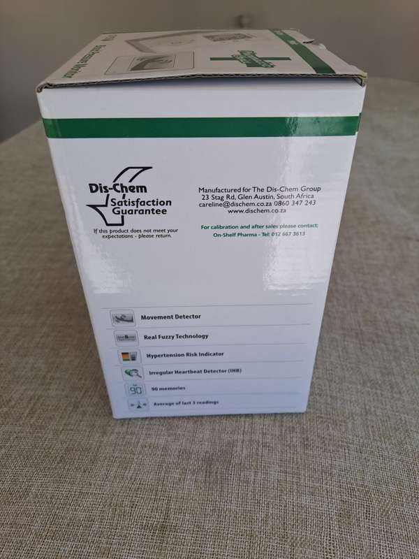 Blood Pressure Monitor Automatic Rossmax Model CF155f