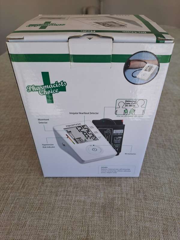 Blood Pressure Monitor Automatic Rossmax Model CF155f