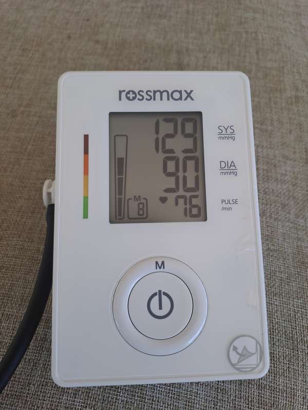 Blood Pressure Monitor Automatic Rossmax Model CF155f