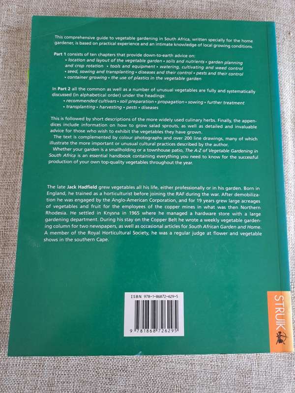 The A-Z of Vegetable Gardening in South Africa - Jack Hadfield
