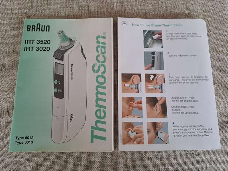 Braun ThermoScan Ear Thermometer