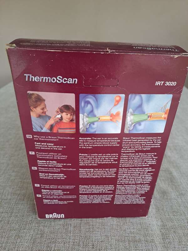 Braun ThermoScan Ear Thermometer