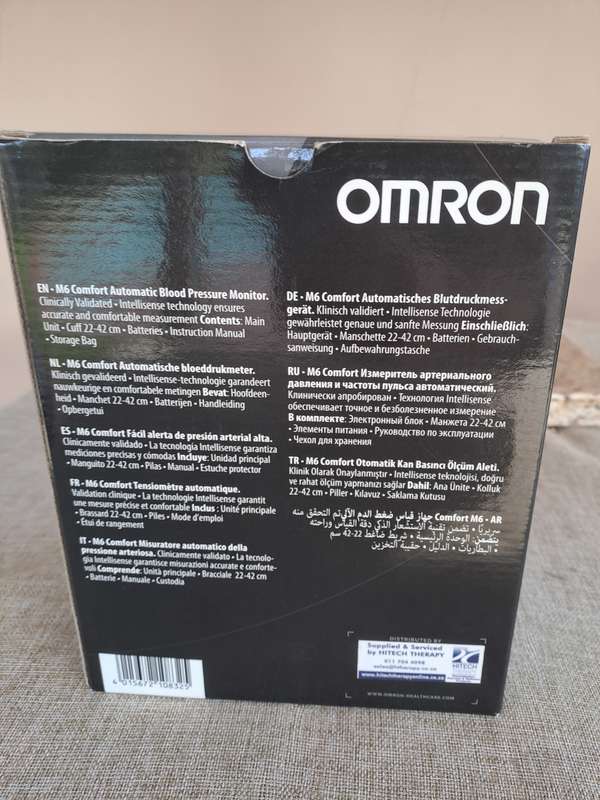 Omron Automatic Blood Pressure Monitor M6 Comfort