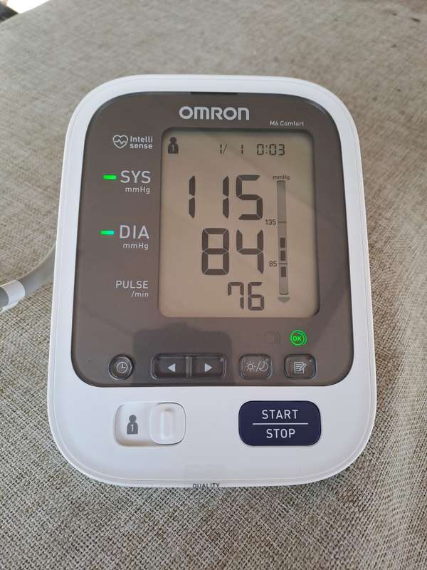 Omron Automatic Blood Pressure Monitor M6 Comfort