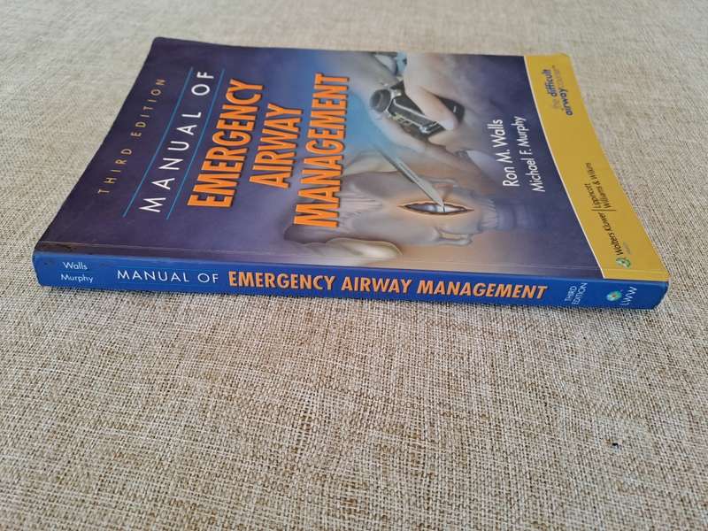 Manual of Emergency Airway Management 3rd Edition - Ron Walls & Michael Murphy