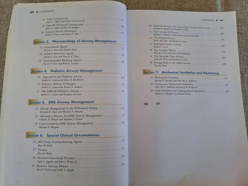 Manual of Emergency Airway Management 3rd Edition - Ron Walls & Michael Murphy