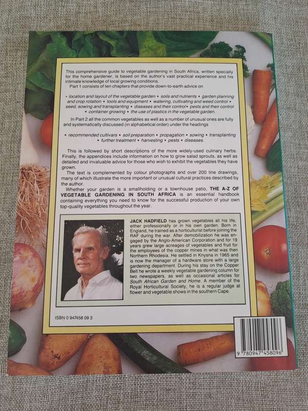 The A-Z of Vegetable Gardening in South Africa - Jack Hadfield