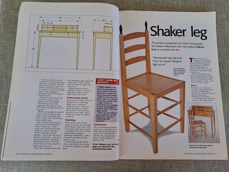 Furniture & Cabinetmaking Projects