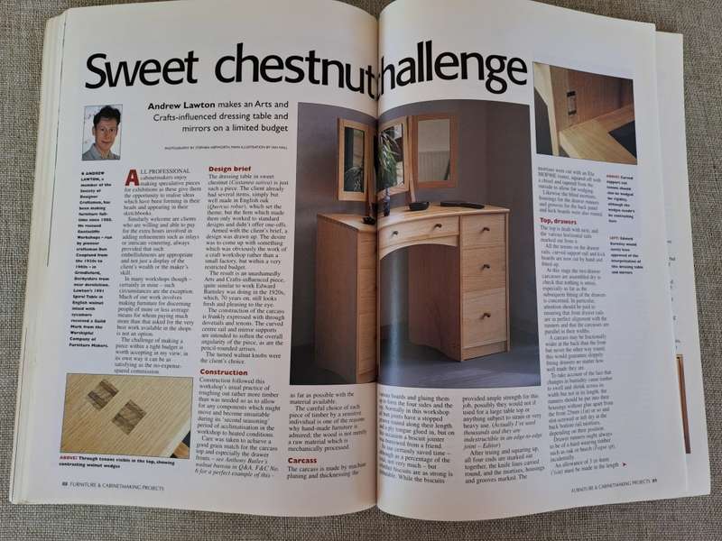 Furniture & Cabinetmaking Projects