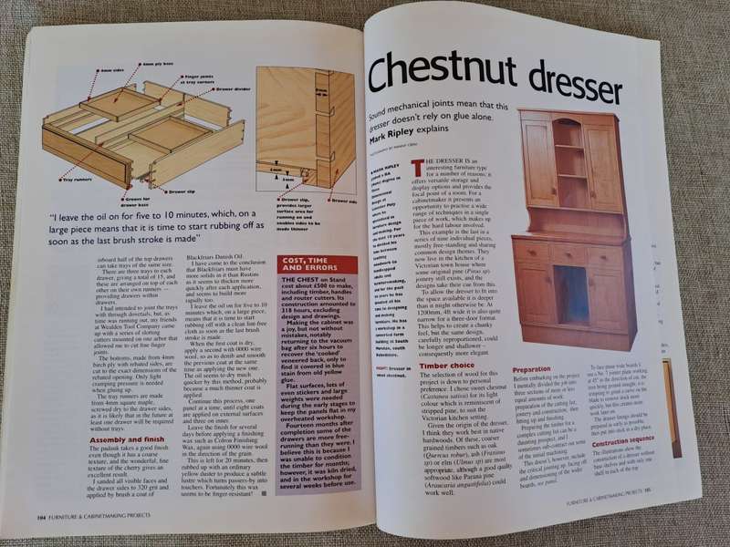 Furniture & Cabinetmaking Projects