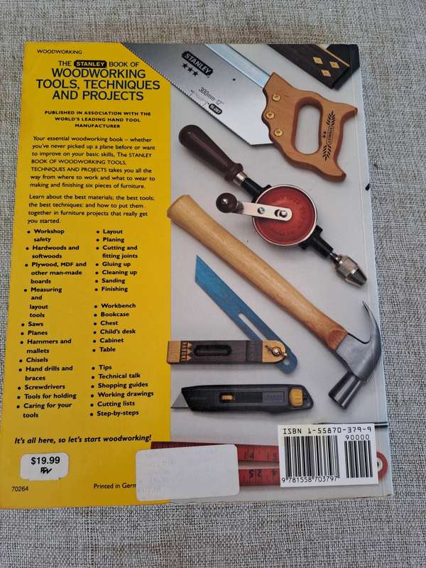 The Stanley Book of Woodworking Tools, Techniques and Projects - Mark Finney