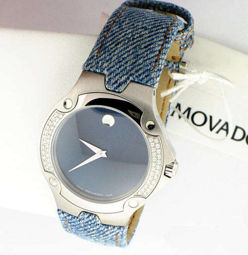 MOVADO LUXURY 50 DIAMOND LIMITED SPORTS EDITION  WATCH *RARE FIND IMPORTED*