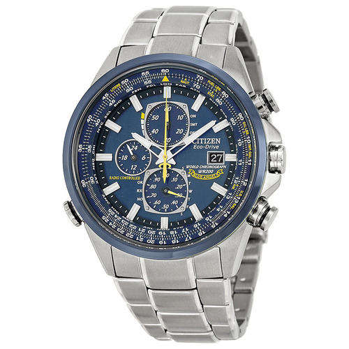 CITIZEN BLUE ANGELS ECO-DRIVE RADIO CONTROLLED WORLD CHRONOGRAPH