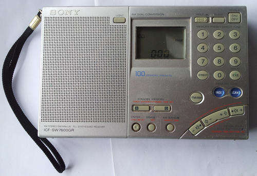 GENUINE Sony ICF-SW7600GR Multi-Band World AM/FM Shortwave Radio MADE IN JAPAN