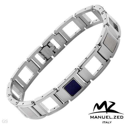 Brand New MANUEL ZED Stainless Steel Bracelet