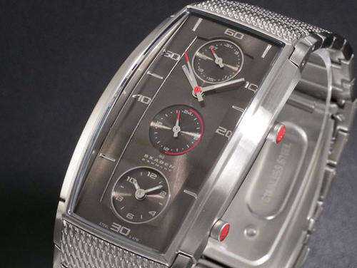 STUNNING! NEW SKAGEN SPORT DUAL TIME STEEL COLLECTION WATCH