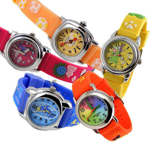 Activa Swiss Quality Kids Rubber and Elastic Strap Watches! Fun, Funky and Colourful!