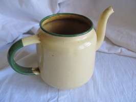 ENAMEL POT WITH NO LID
