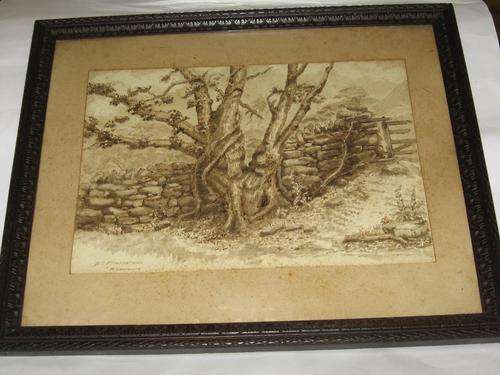 FRAMED DRAWING - WINDERMERE