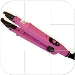 origianl pink loof professional hair extenisons iron with 1 year swop out guarantee