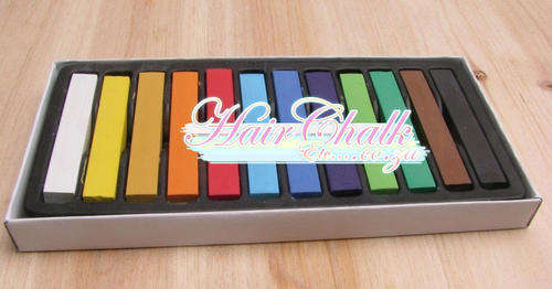 Glamorhair -12 colour hair chalk! hair colouring!