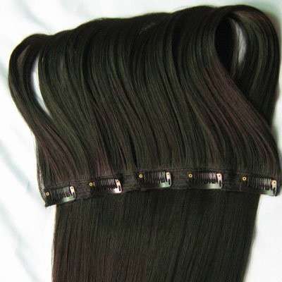 70cm one piece clip in 100% indian remy human hair 6 layers 23 cm wide
