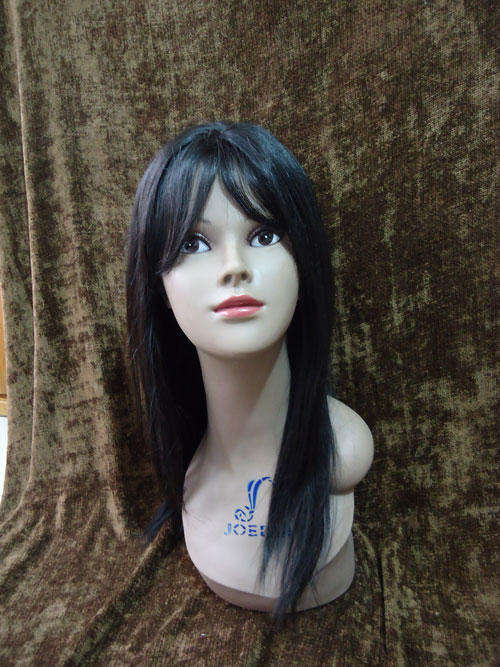 joedir 45cm 100% human hair wig