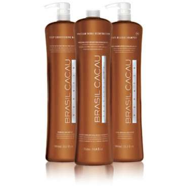 Brasil Cacau Anti Frizz Reconstruction Kit 980mlx3