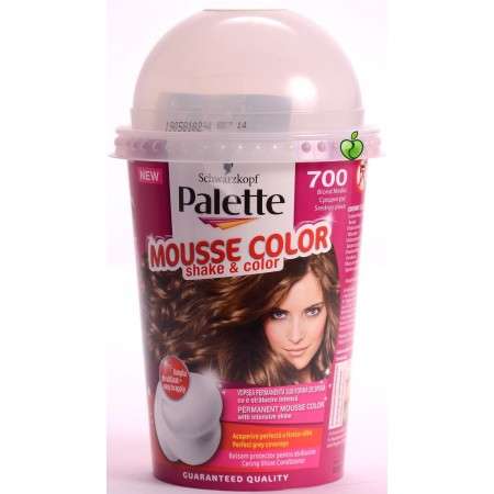 SALE palette mousse hair color- #700 natural medium blonde