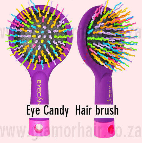 Eye Candy rainbow de-tangle brush