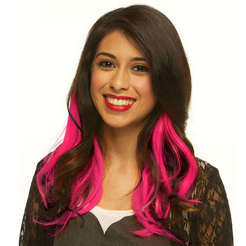 Secret color halo hair extensions ( synthetic hair)