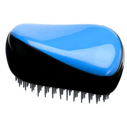 SALE compact tangle teaser hair brush - sky blue