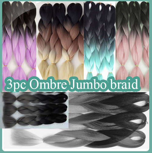 3pc jumbo braid pack