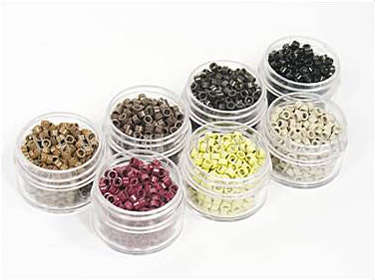 Micro rings  for strand by strand hair extension