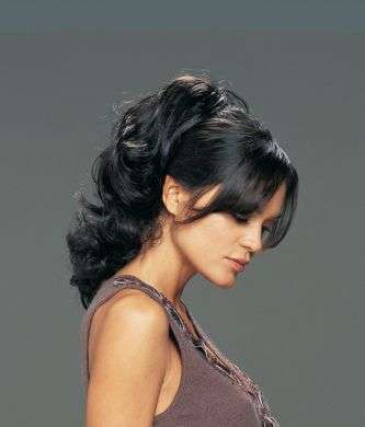 Luxury REMI Human hair extensions pony tail 40cm ~very cute~  + free shipping