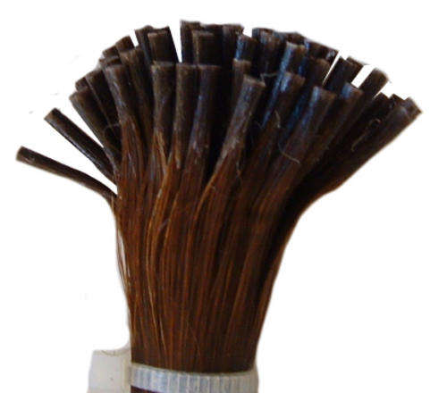 25 STRANDS 100% Indian remy human hair extensions I tip 35m - micro rings type